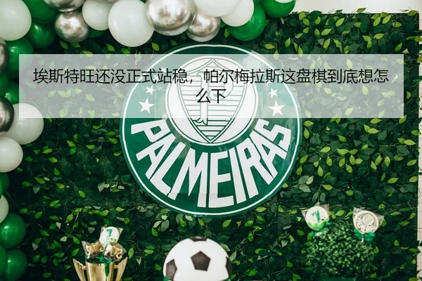 埃斯特旺还没正式站稳，帕尔梅拉斯这盘棋到底想怎么下